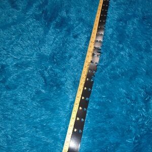 Source Unknown Black Heart Cutout Belt